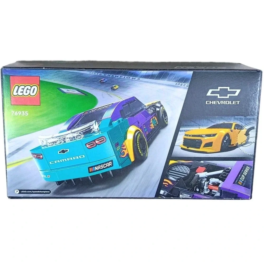 Lego 76935 NASCAR Next Gen Chevrolet Camaro ZL1 328 Pieces 2024 Speed Champions